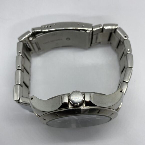 Fossil BQ1299 Men's Silver Stainless Steel Analog Dial Quartz Genuine Watch EY73 - Picture 8 of 12